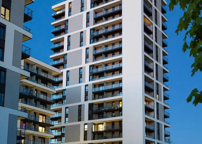 Panoramica House 17 Piętro, Darmowy Parking,samodzielne Meldowanie, Faktura Vat * Poznań